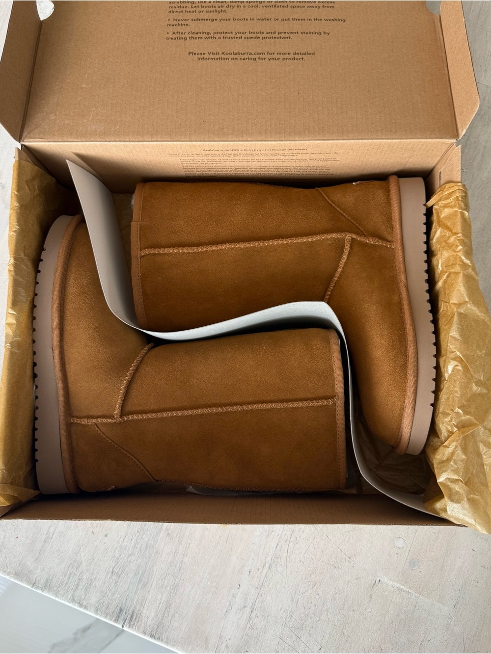 UGG Classic Mini Boot in Chestnut Brown